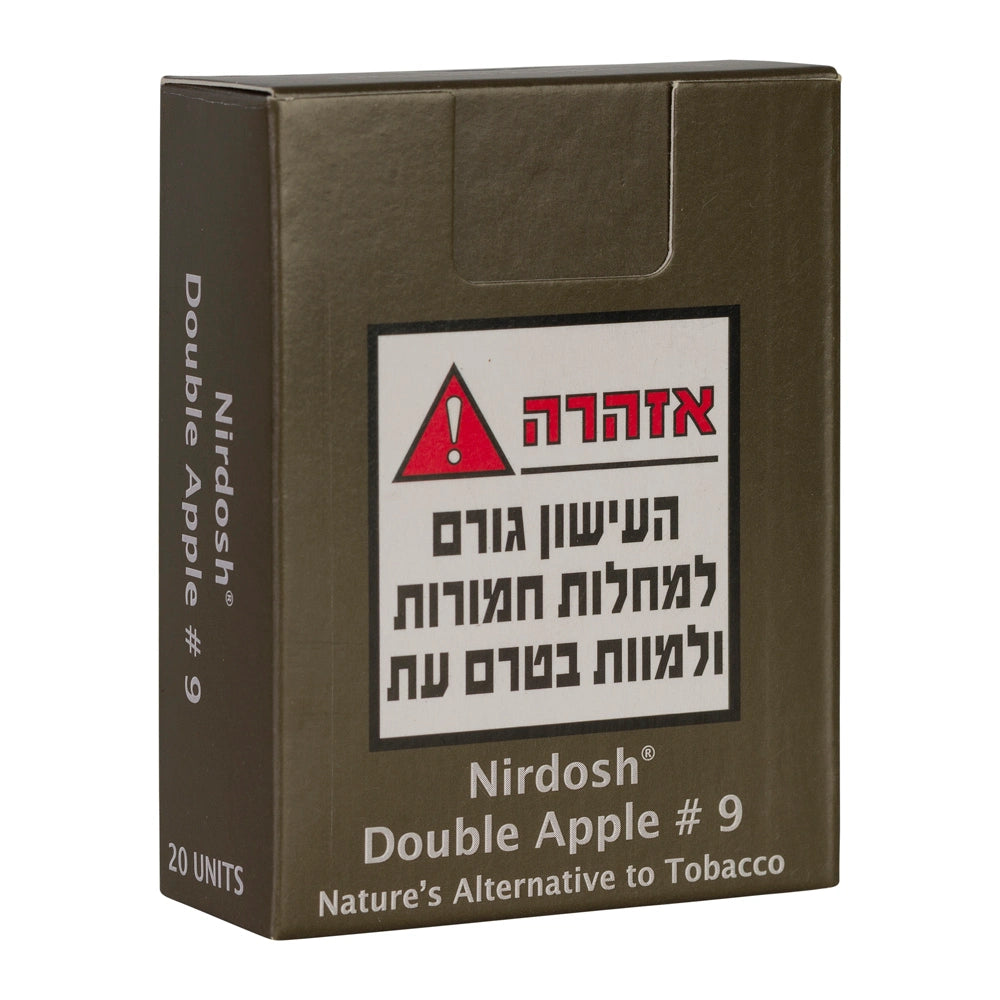 NIRDOSH סיגריות צמחיות ללא טבק וללא ניקוטין - 20 יחידות בקופסה